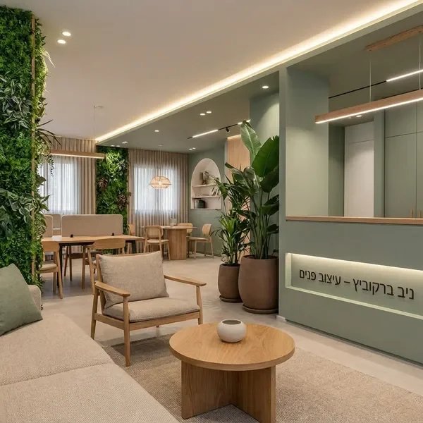 עיצוב חלל מסחרי בר-קיימא של ניב ברקוביץ